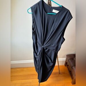 MM LaFleur Taylor dress, navy, size 16, back zip with pockets